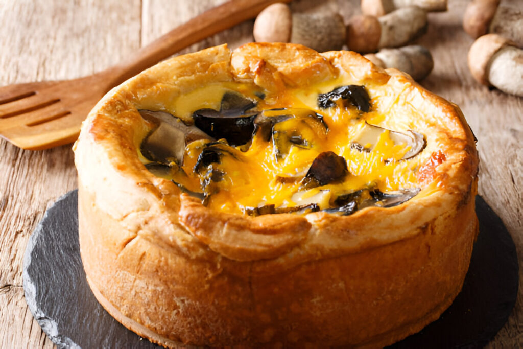 Mushroom, Spinach, and Scallion Tart - Whole Living