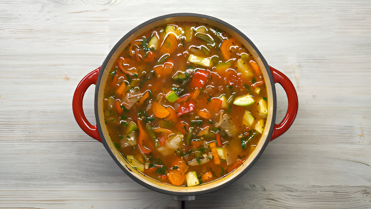 Mixed Vegetable Soup | Whole Living Eat Well