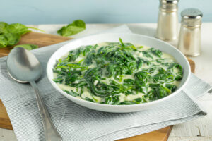 "Creamed" Spinach