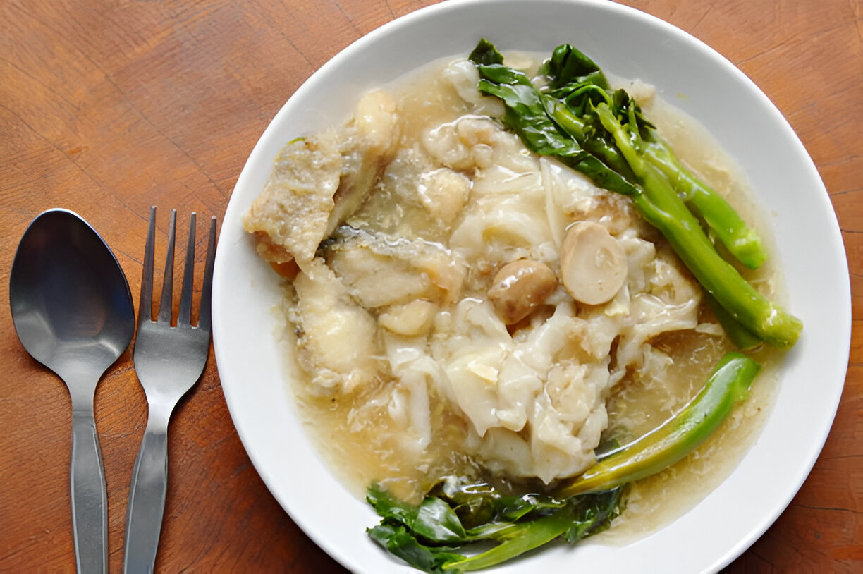 Halibut in Green Tea Broth | Whole Living Eat Well