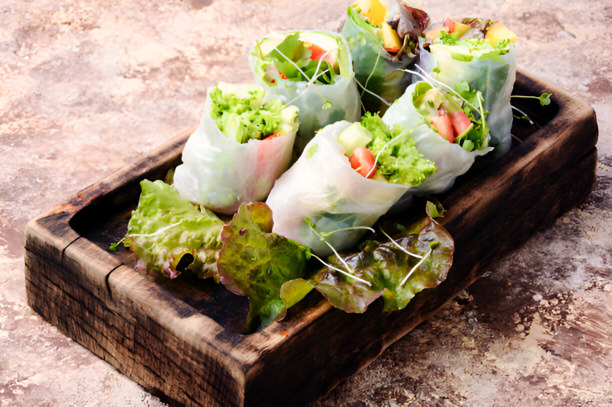 Ceviche Spring Rolls | Whole Living Eat Well