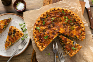 Mushroom "Bacon" Topping