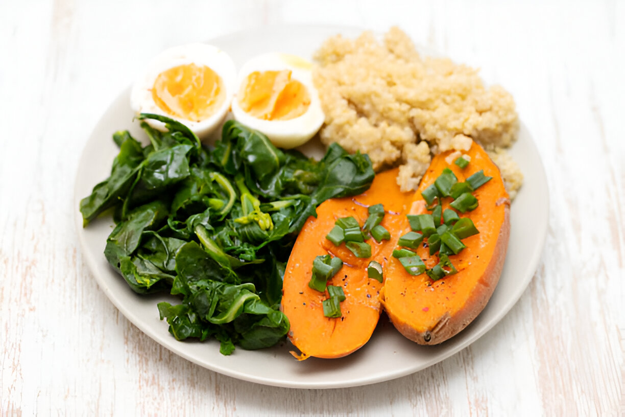 Sweet Potato with Kale and Ricotta | Whole Living Wellness