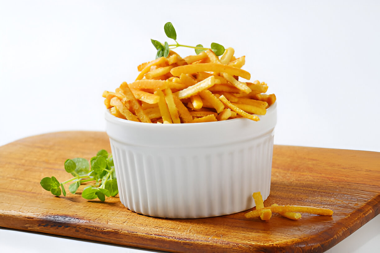 Parmesan-Coated Sweet Potato Fries | Whole Living Eat Well
