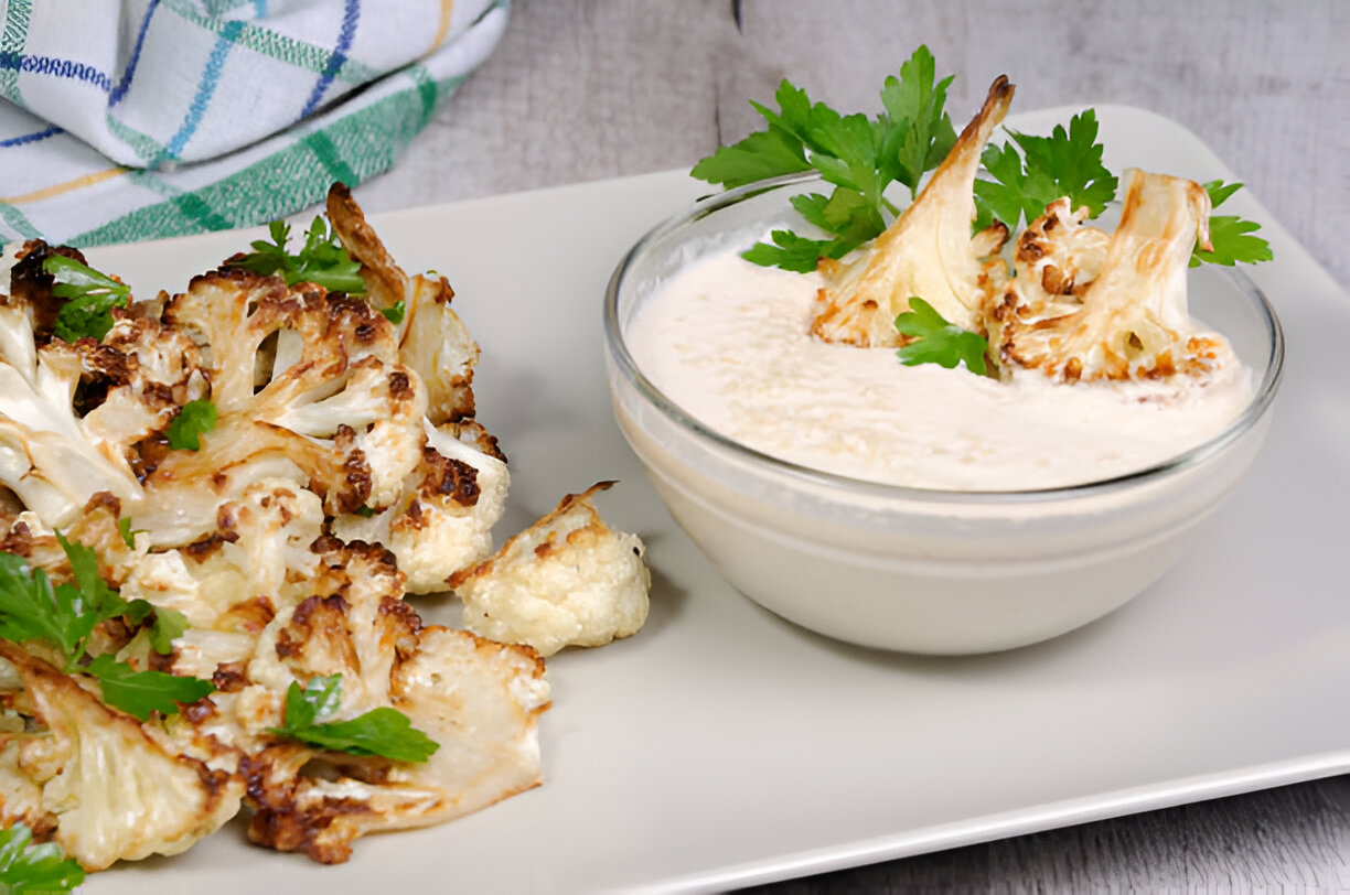 Roasted-Cauliflower Yogurt Dip – Whole Living Eat Well