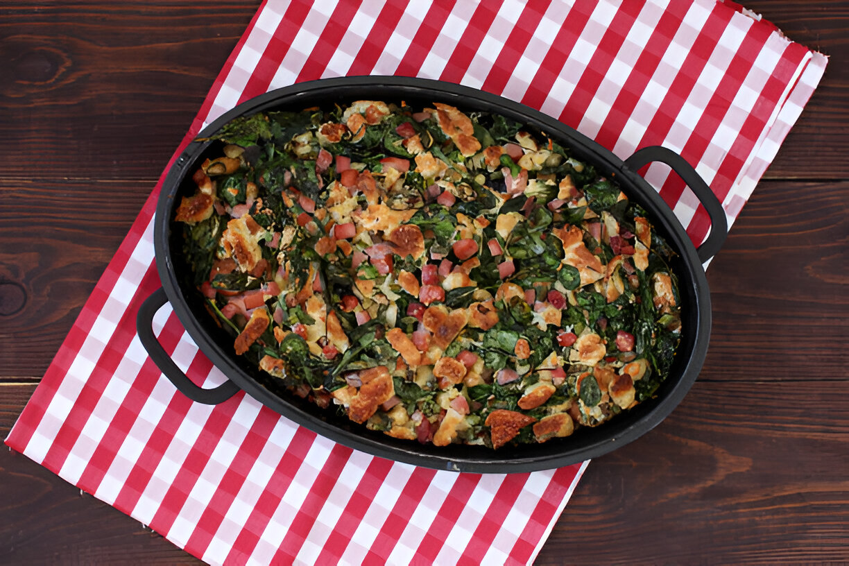 Roasted Red Pepper and Kale Frittata | Whole Living Eat Well