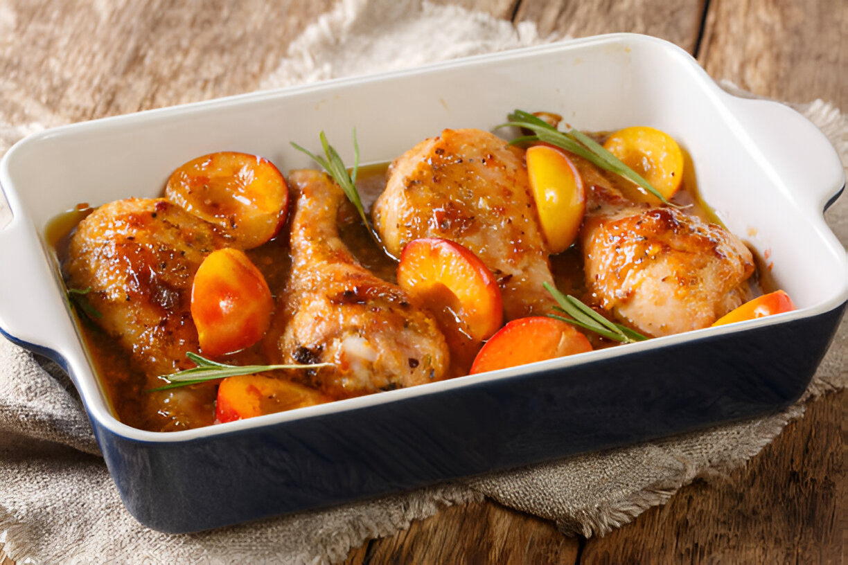 Apricot-Glazed Chicken | Whole Living Eat Well