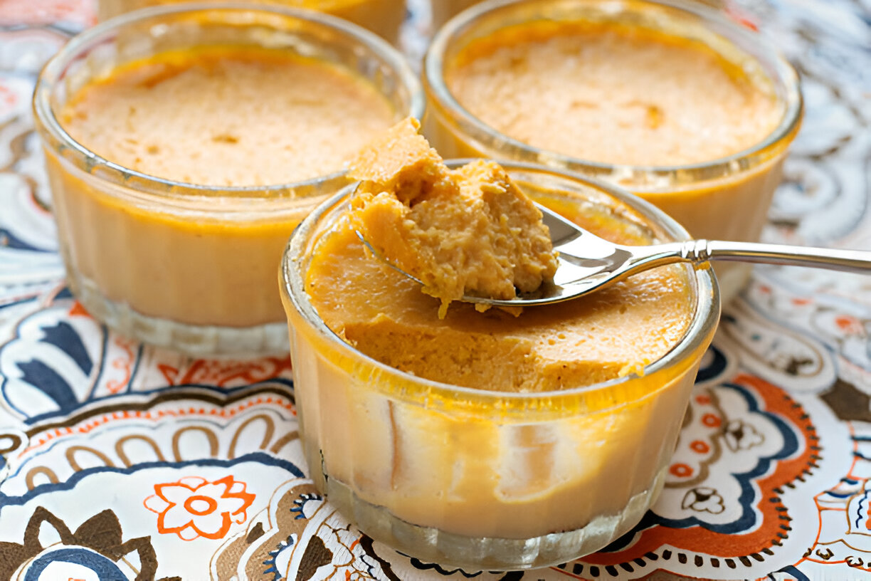 Pumpkin Custard | Whole Living Eat Well