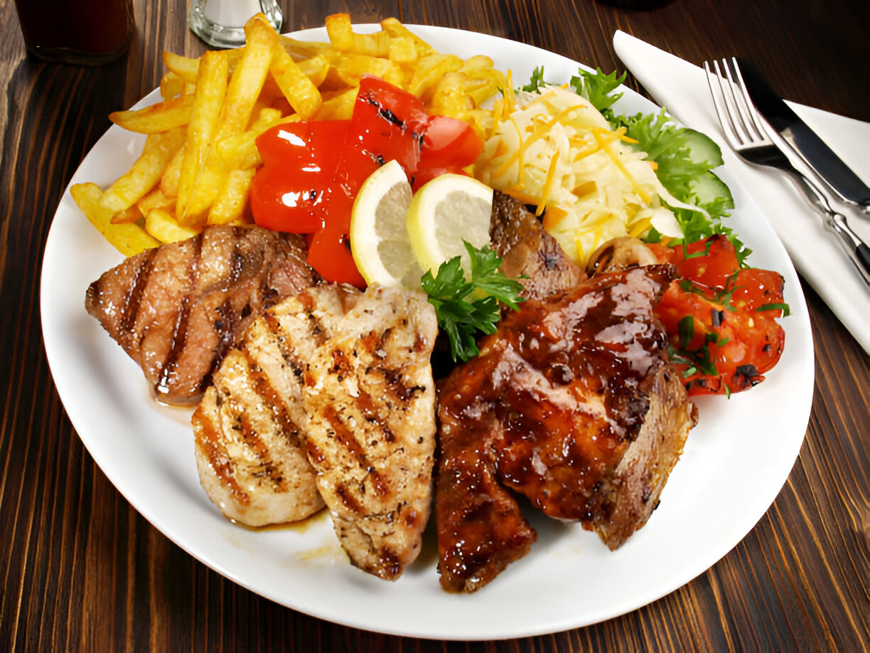 Boneless Pork Chops and Roasted Yam Fries | Whole Living Eat Well