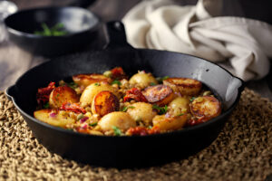 Skillet Potatoes with Greens - Whole Living Eat Well