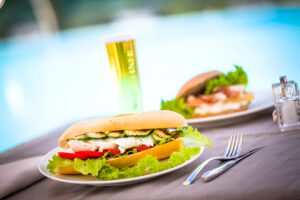Zucchini Patty Sandwiches