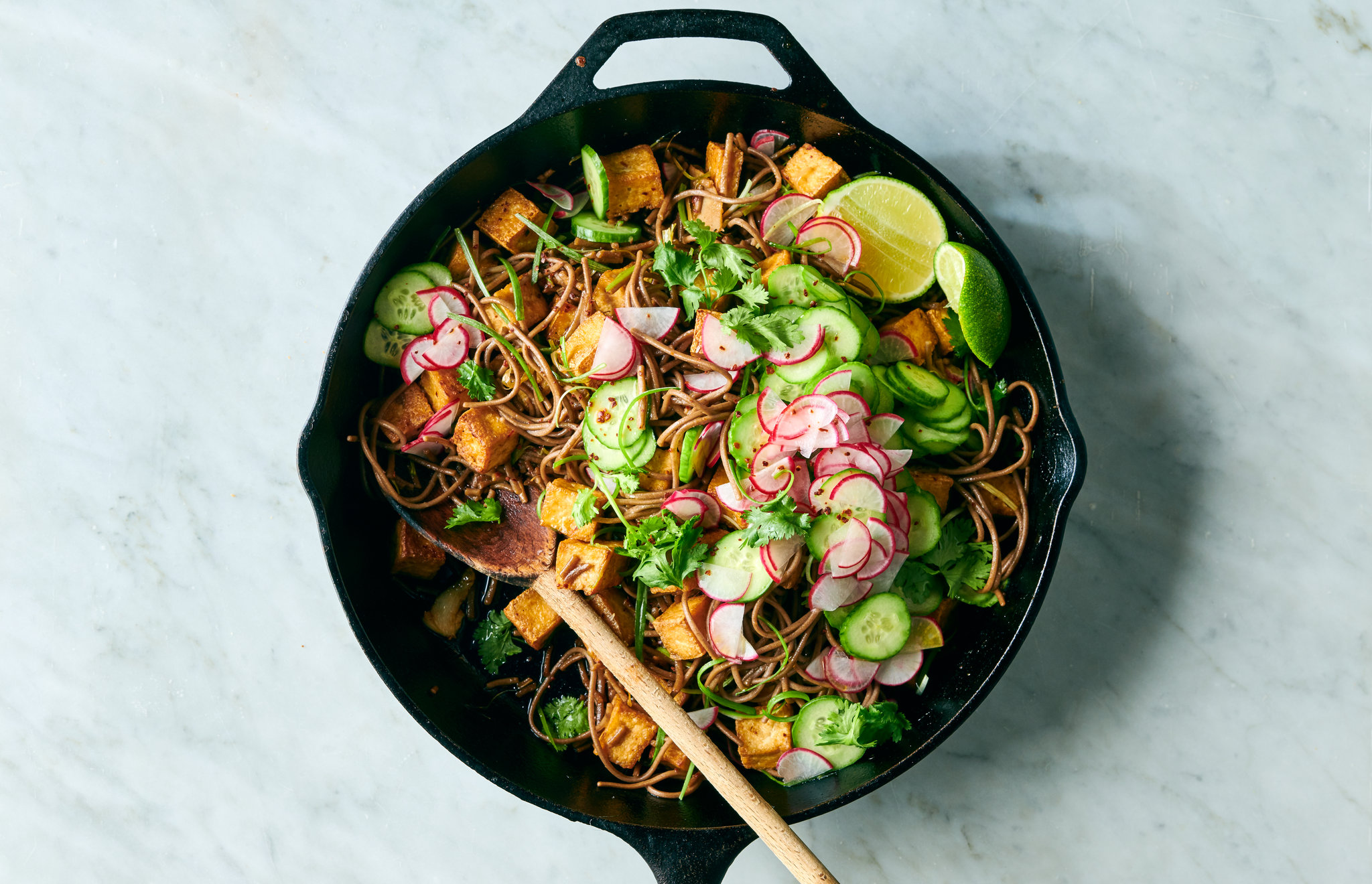 Soba, Tofu, and Vegetable Stir-Fry- Whole Living Eat Well