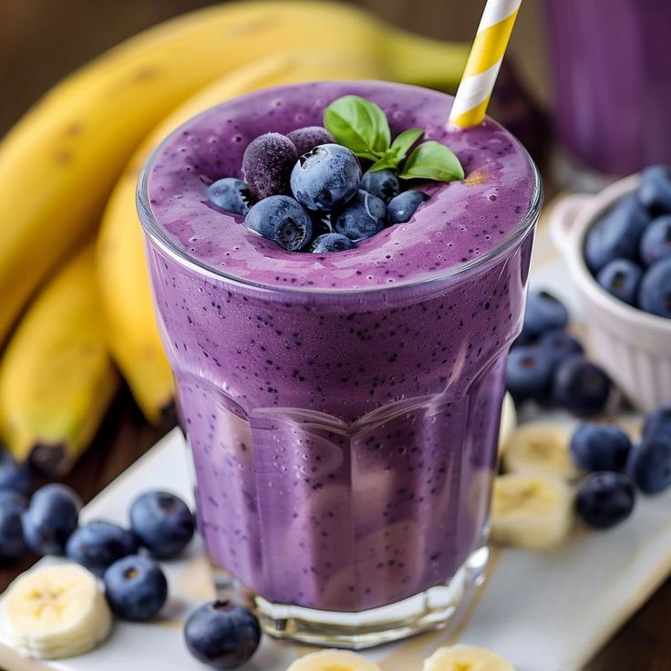 Blueberry Breakfast Shake | Whole Living Eat Well