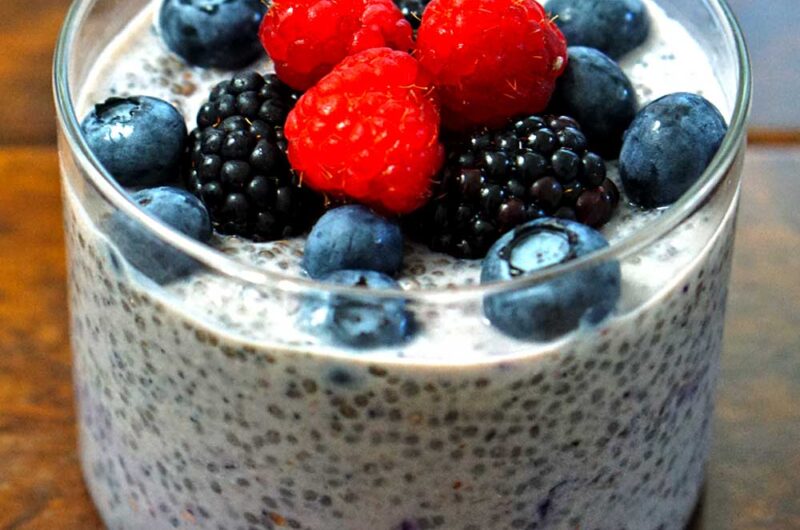 Chia Pudding with Fresh Berries