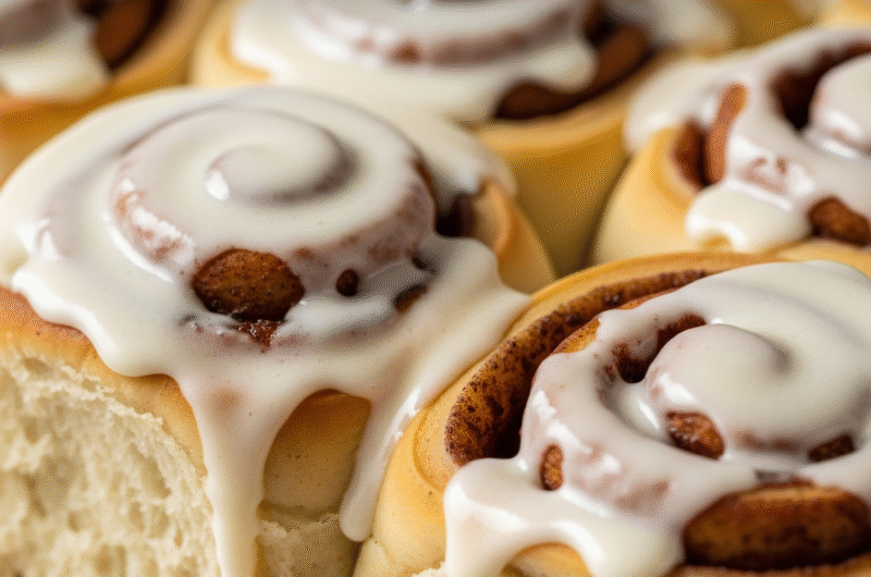 Warmly Spiced Vegan Cinnamon Rolls