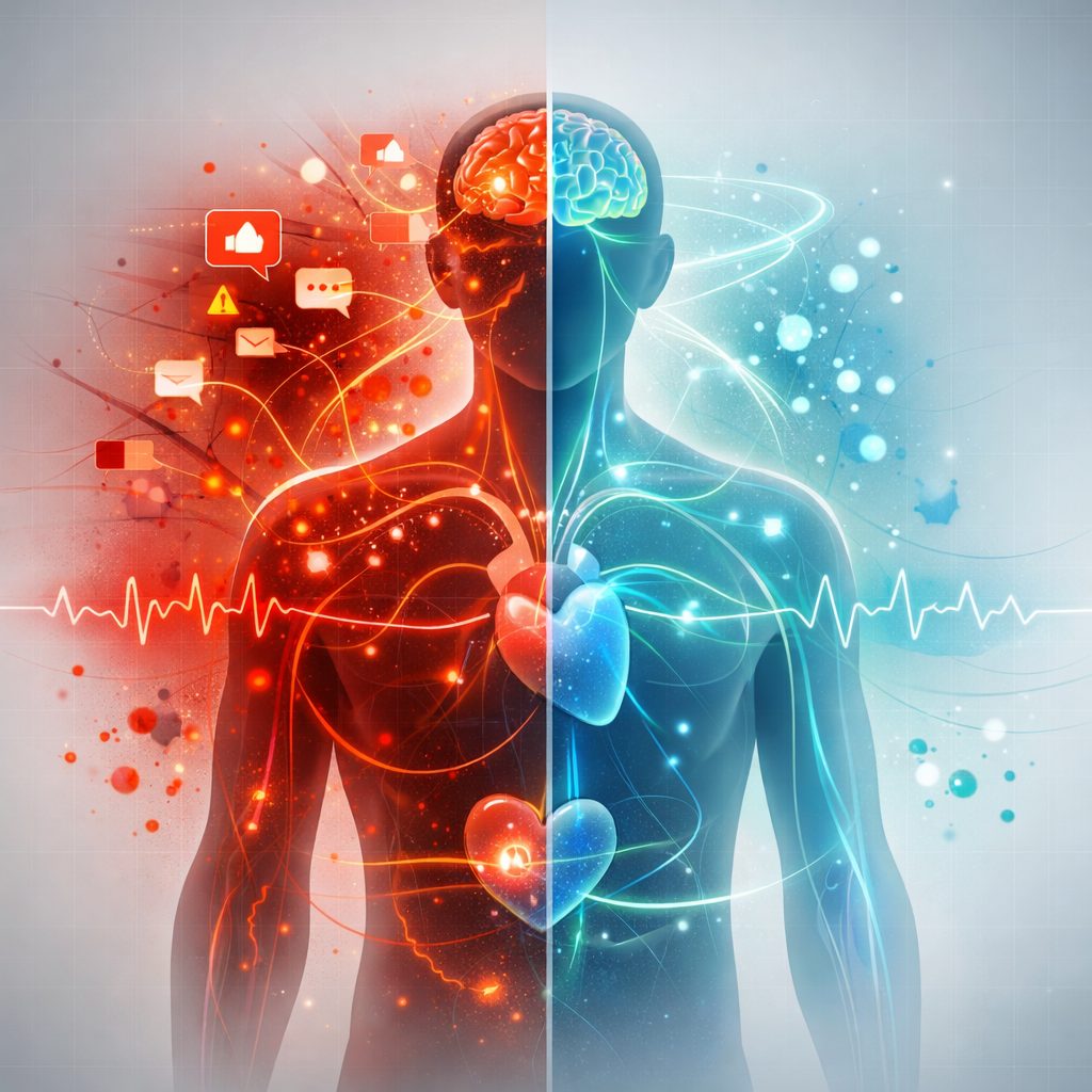 Why Chronic Overstimulation Raises Biological Age and How Intentional Calm Reverses It