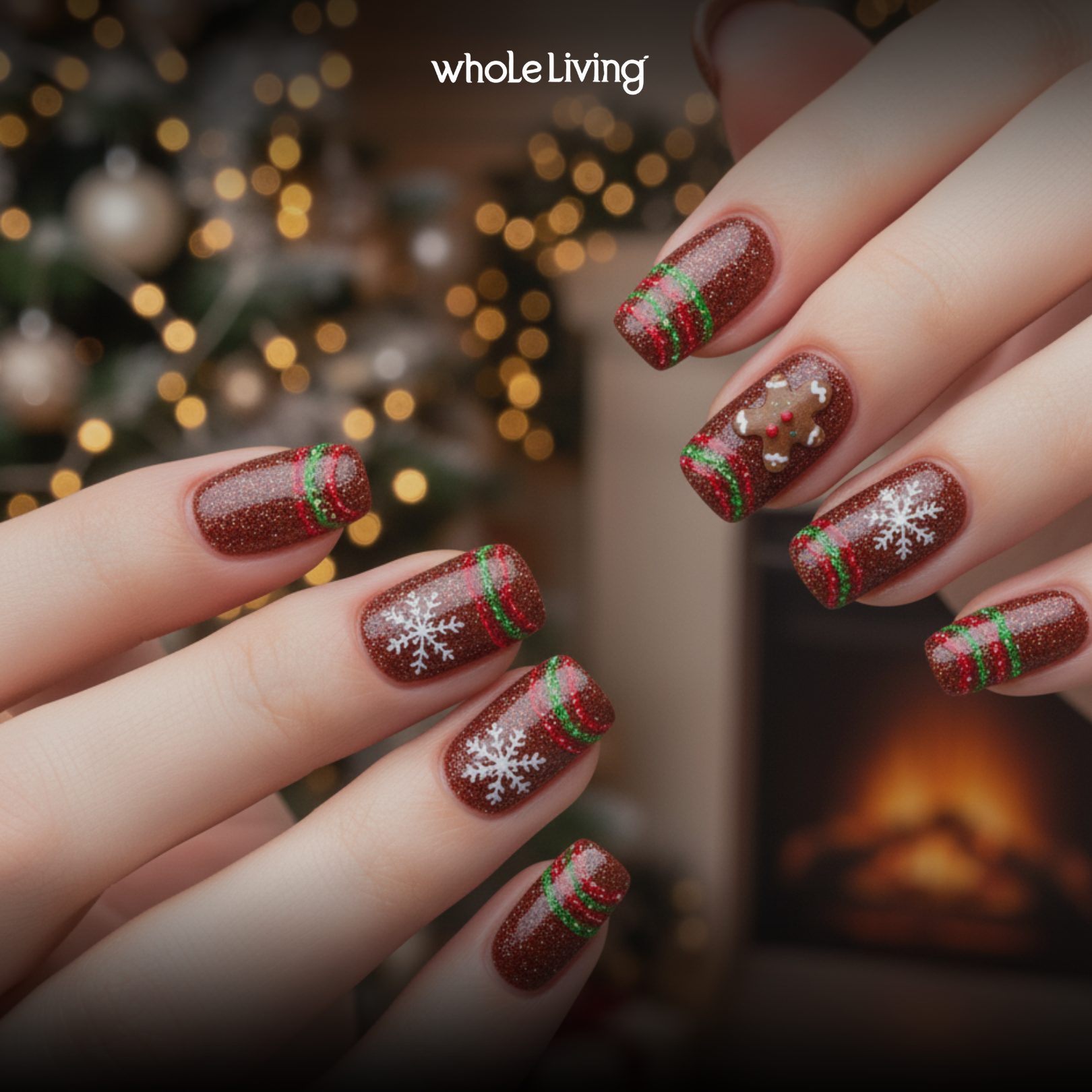 Gingerbread Nails You’ll Want All Season Long