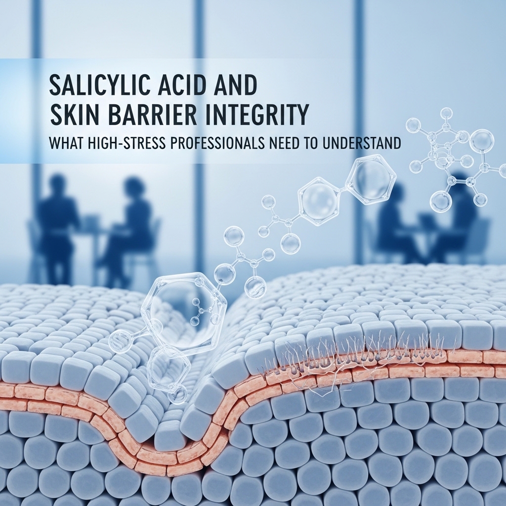 Salicylic Acid and Skin Barrier Integrity: What High-Stress Professionals Need to Understand
