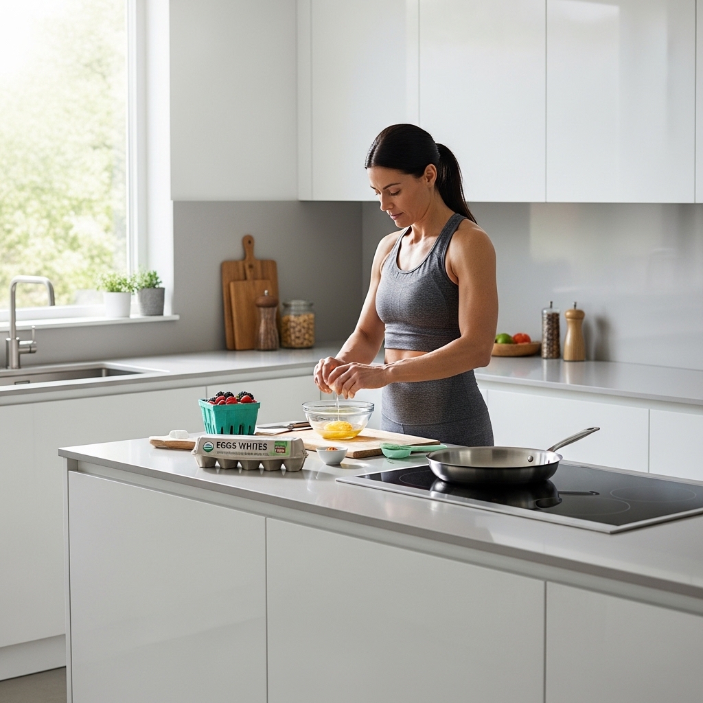 Daily Egg White Protein Intake Supports Lean Muscle Retention and Sustained Metabolic Output