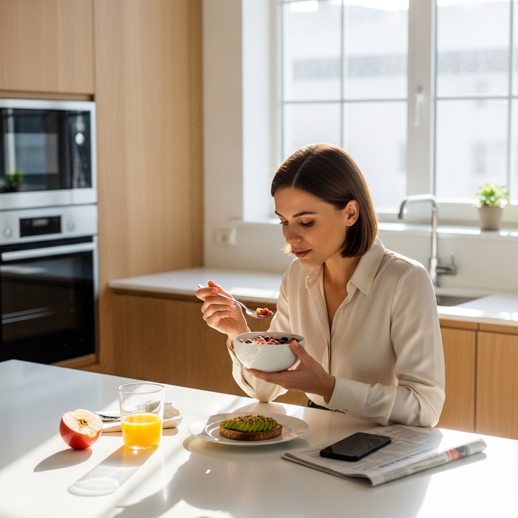 How Breakfast Macronutrient Ratios Drive Cortisol Regulation and Sustained Cognitive Output in Executives