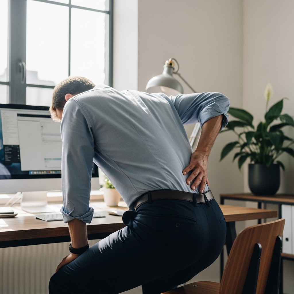 How Consistent Stretching Reduces Lumbar Pain and Restores Spinal Mobility in Sedentary Professionals