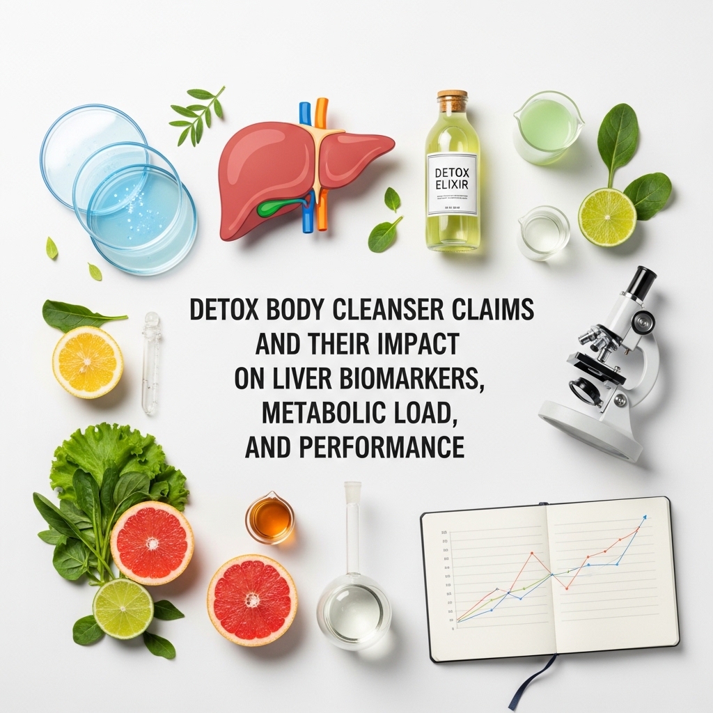 Detox Body Cleanser Claims and Their Impact on Liver Biomarkers Metabolic Load and Performance