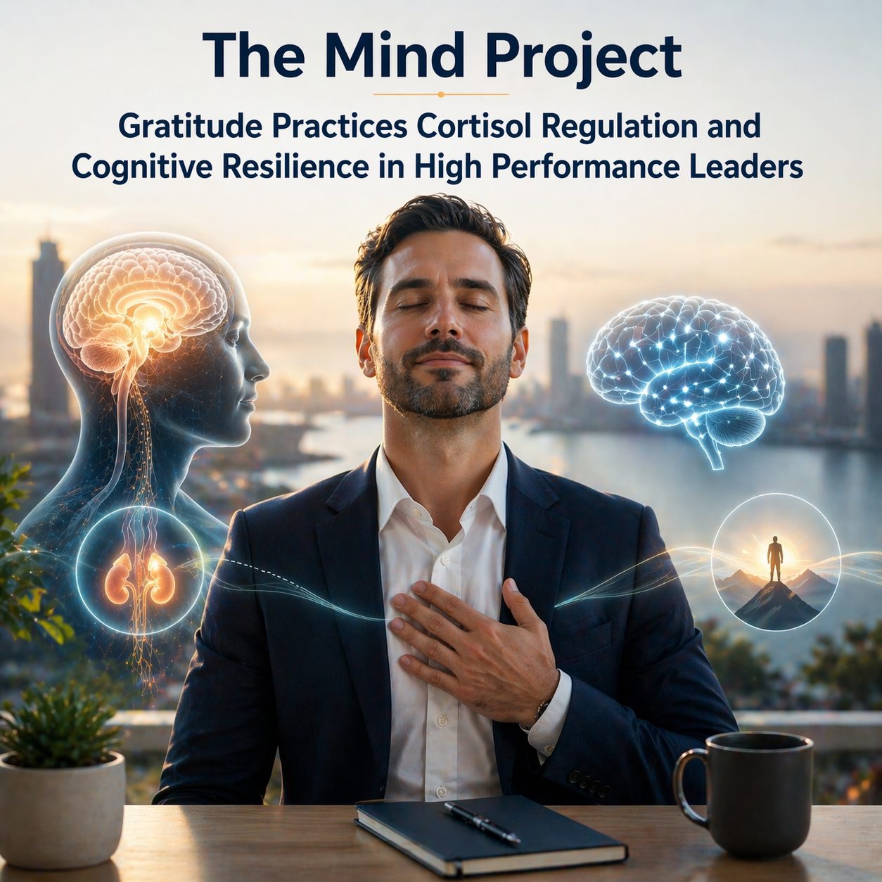 The Mind Project Gratitude Practices Cortisol Regulation and Cognitive Resilience in High Performance Leaders