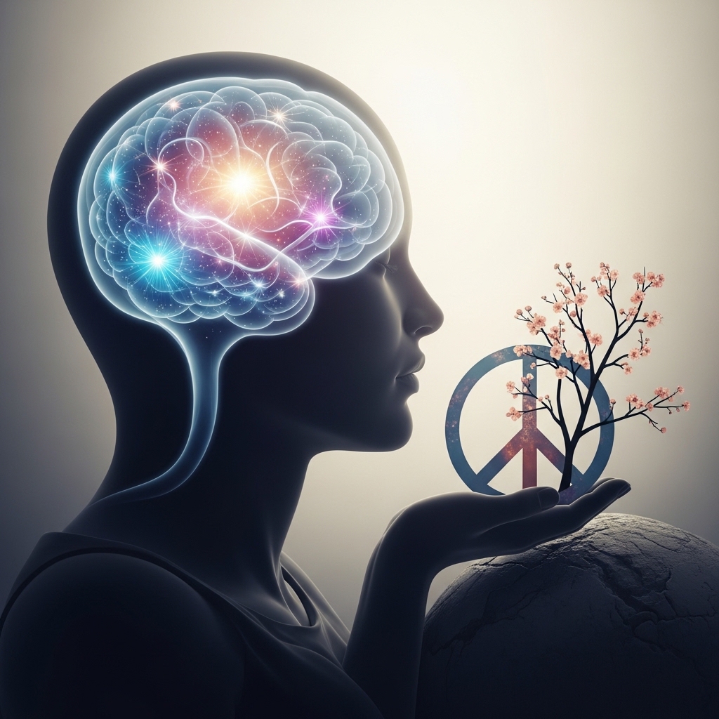 Mind and Peace as Determinants of Cortisol Regulation and Cognitive Endurance in High-Performing Professionals