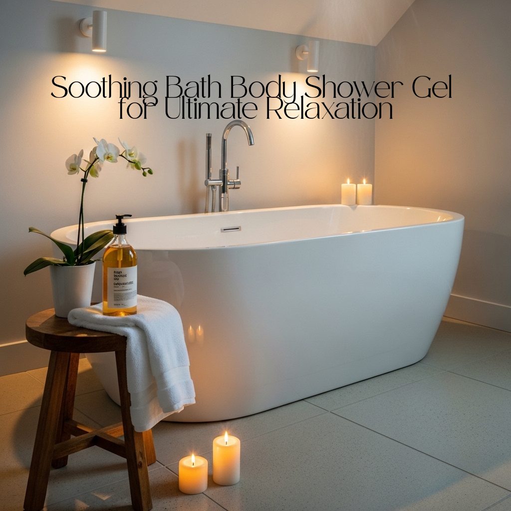 Soothing Bath Body Shower Gel for Ultimate Relaxation