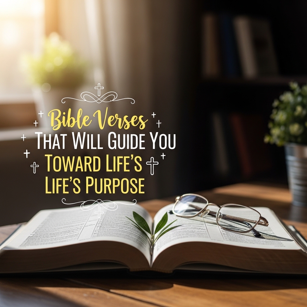 Bible Verses That Will Guide You Toward Life’s Purpose