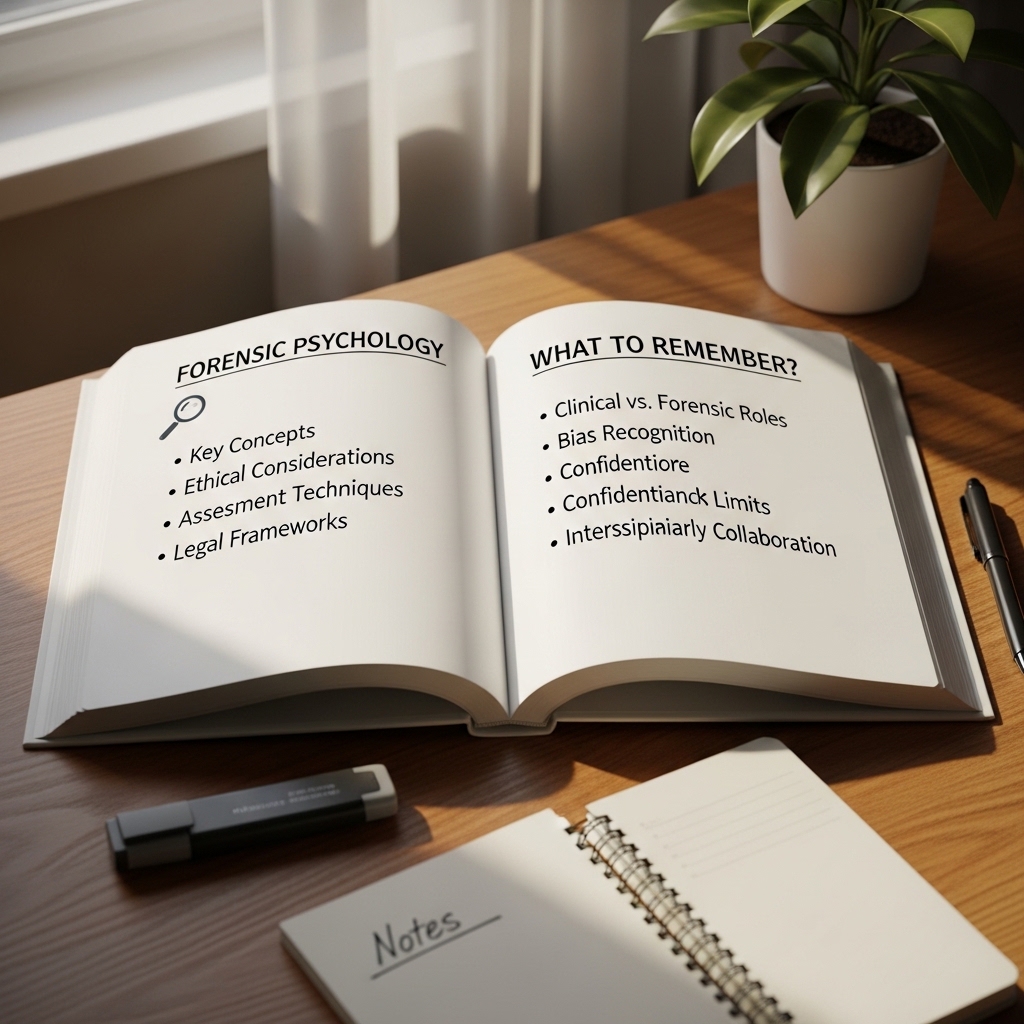 Forensic and Psychology: What to remember?