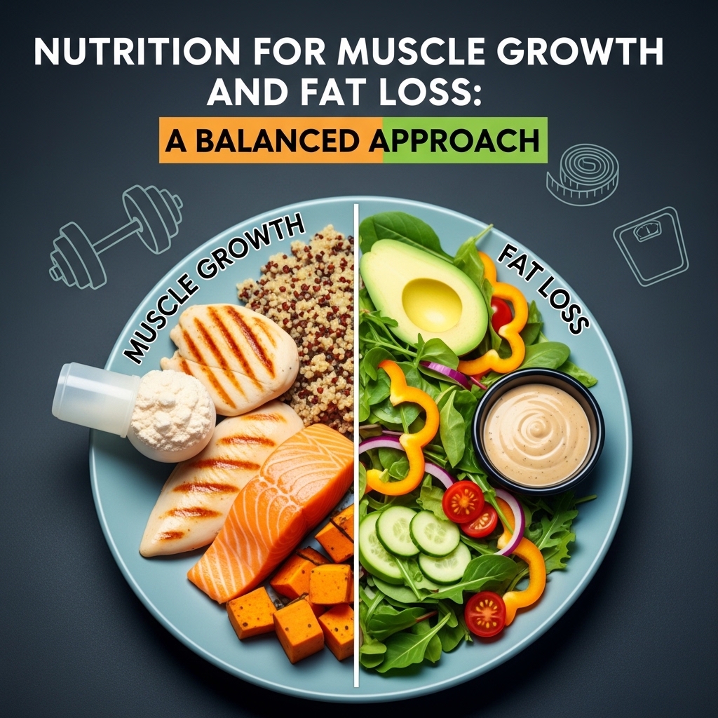 Nutrition for Muscle Growth and Fat Loss: A Balanced Approach