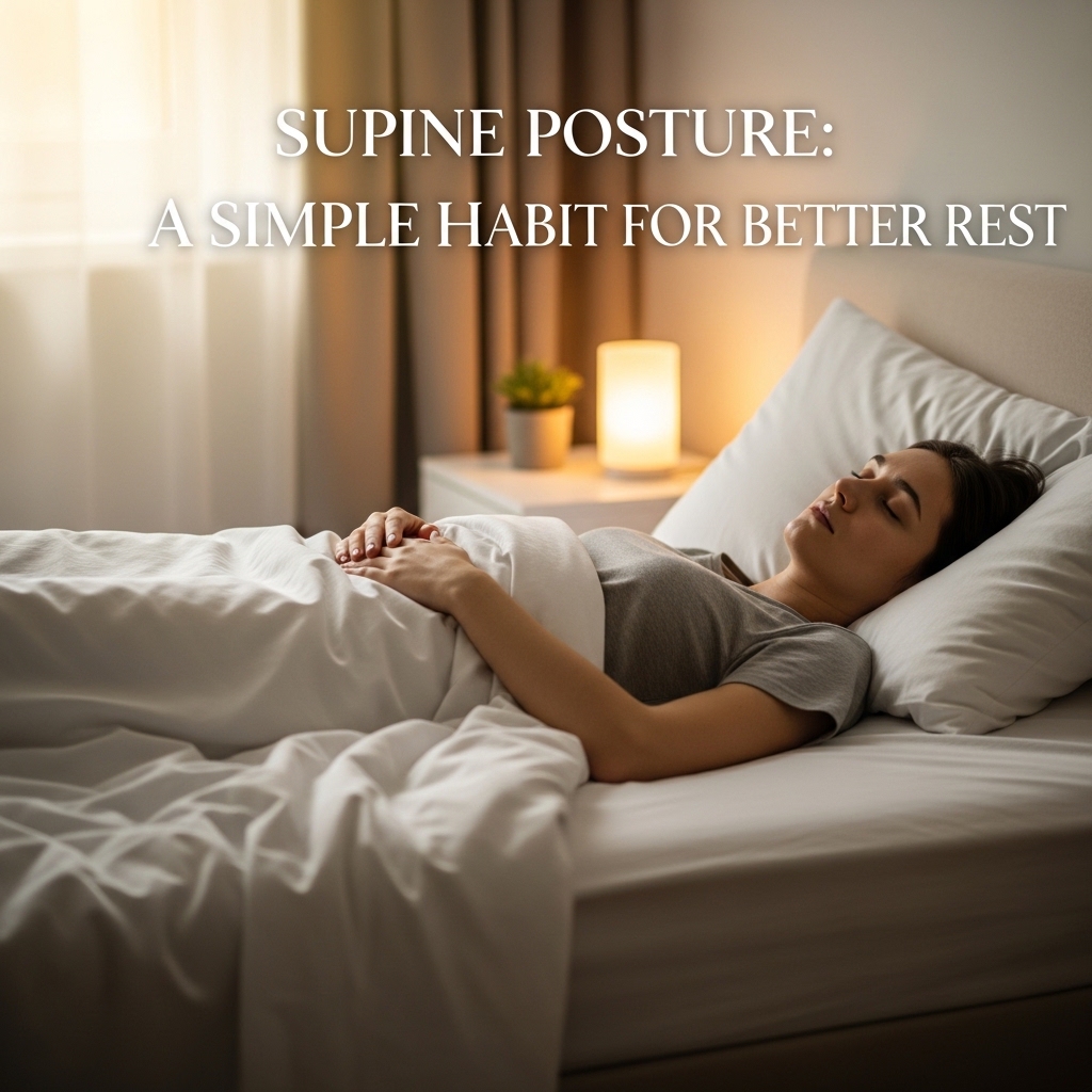 Supine Posture: A Simple Habit for Better Rest